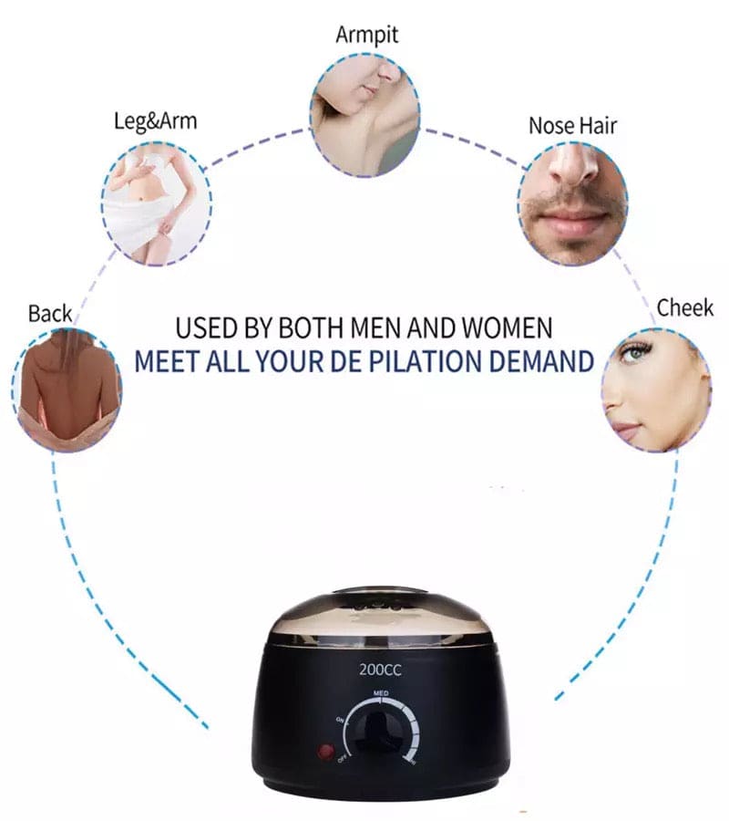 Wax Melting Heating Machine, Multifunctional Wax Melting Pot, Wax Beans Bead Heater, Wax Paraffin Heater, Portable Electric Hair Removal Kit, Melting Pot Hot Wax Heater Wax Melting Heating Machine, Multifunctional Wax Melting Pot, Wax Beans Bead Heater, Wax Paraffin Heater, Portable Electric Hair Removal Kit, Melting Pot Hot Wax Heater